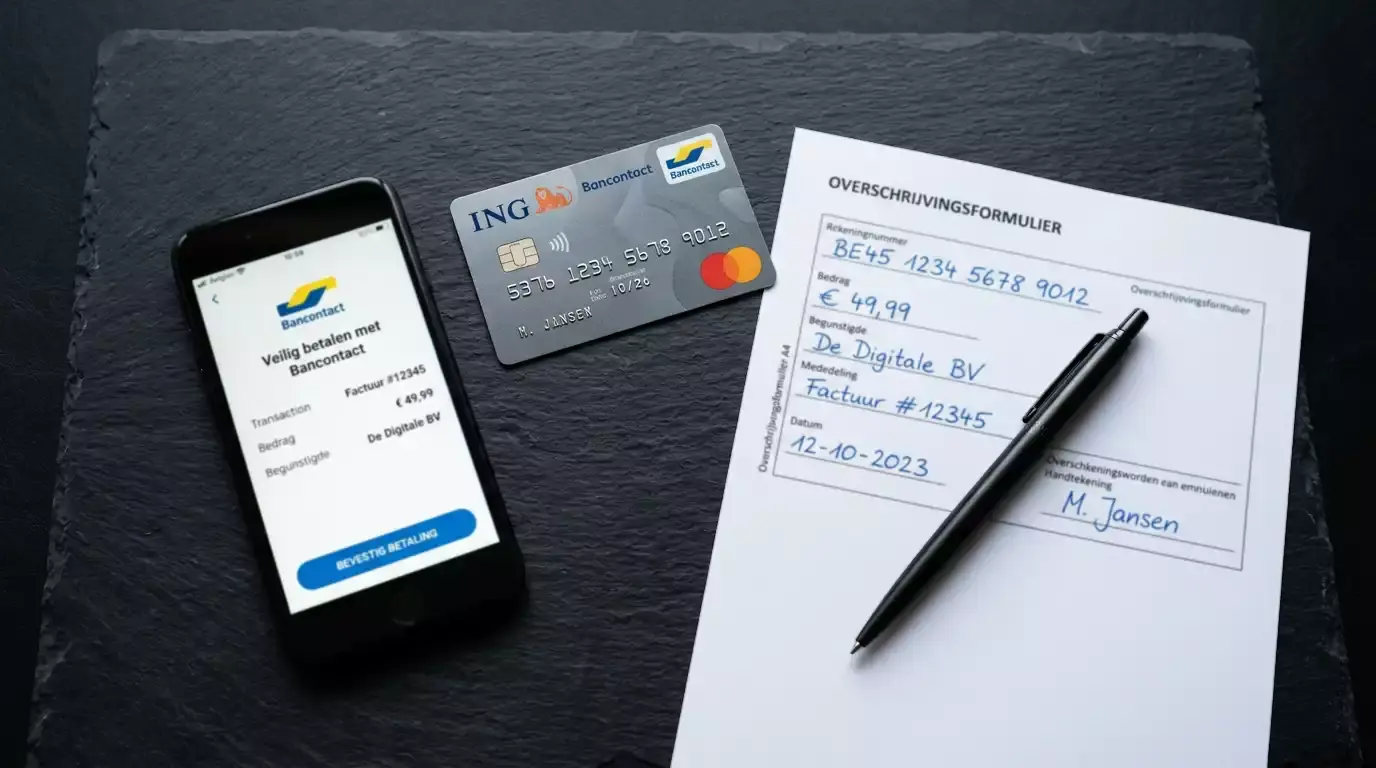 Alternatieve betaalmethoden naast Bancontact bij Belgische bookmakers